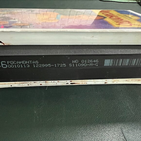 Disney VHS - Pocahontas (1996) - Masterpiece Collection 5741-1 First Pressing - Picture 6 of 6